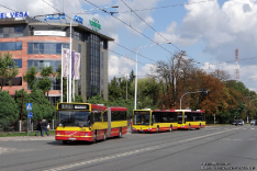 Volvo B10MA #8019, Mercedes-Benz O530 #7323 i Mercedes-Benz O530 #7351