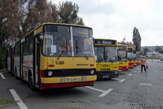 Ikarus 280.70E #5320 i Jelcz M180 #8001