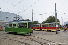 Konstal N #G-071 i Konstal 102N #2002 (ex. #2109, #2110)