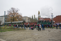 Pociąg na Dworcu Świebodzkim