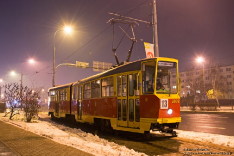 Zabytkowe tramwaje na XXIV finał WOŚP