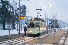 Zabytkowe tramwaje na XXIV finał WOŚP