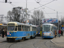 Konstal 102Na #2061 (ex. #G-087), Konstal 105Na #2496 + #2497 i Škoda 16 T #3001