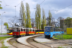 Linke-Hoffmann Berolina #1+2 & Konstal 105Na #2561+62