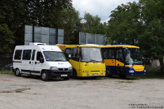 Fiat Ducato #1501, Богдан A092 #1001 i SOR BN 8,5 #1114